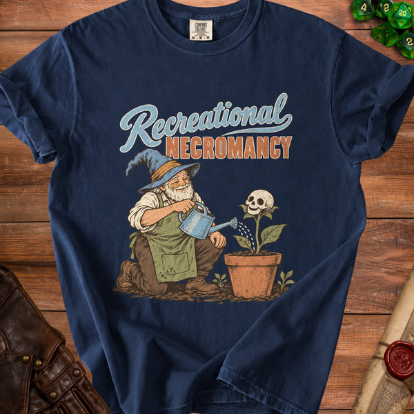 Recreational Necromancy T-Shirt in True Navy