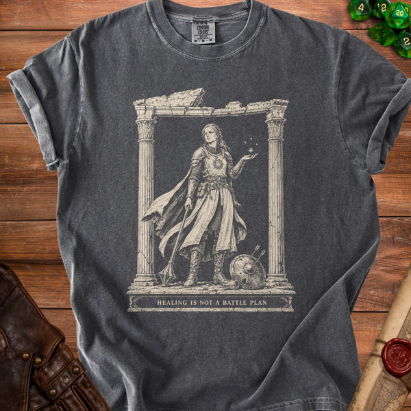 Battle Cleric T-Shirt in Pepper
