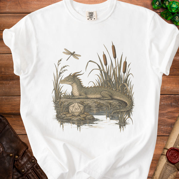 Swamp Dragon T-Shirt in White