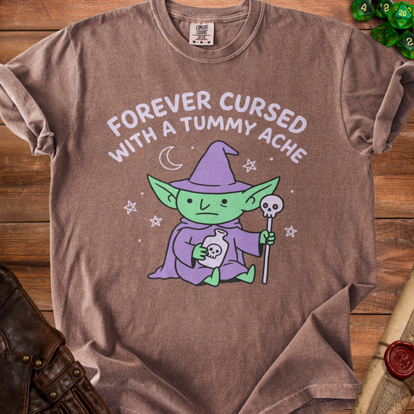 Tummy Ache T-Shirt in Espresso