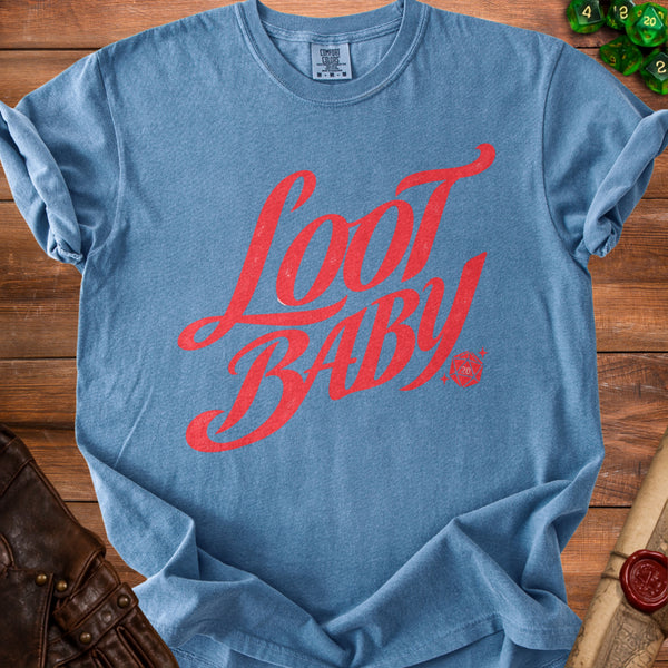 Loot Baby T-Shirt in Blue Jean