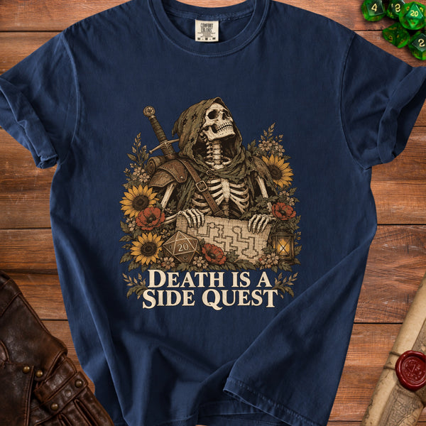 Side Quest Respawn T-Shirt in True Navy