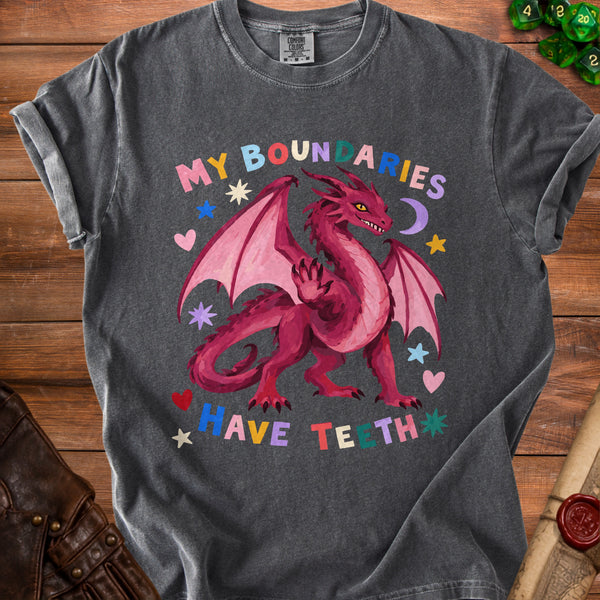 Dragon Boundaries T-Shirt in Pepper
