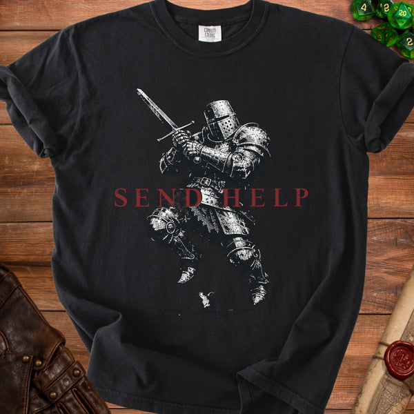 Tiny Foe Knight T-Shirt in Black