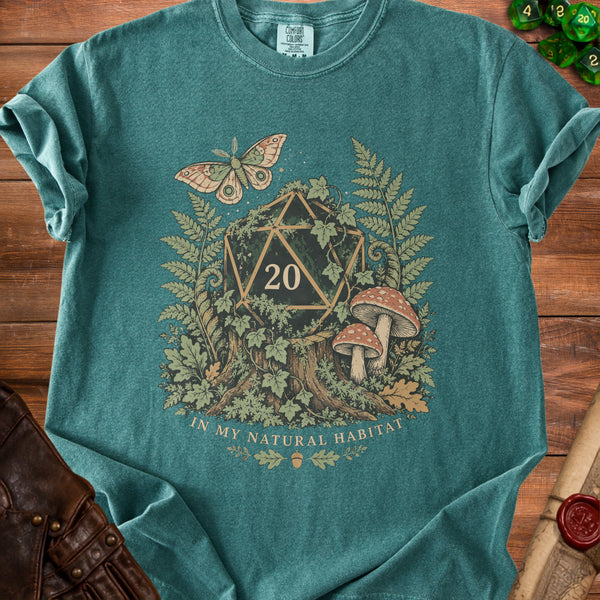 Natural Habitat T-shirt in Blue Spruce