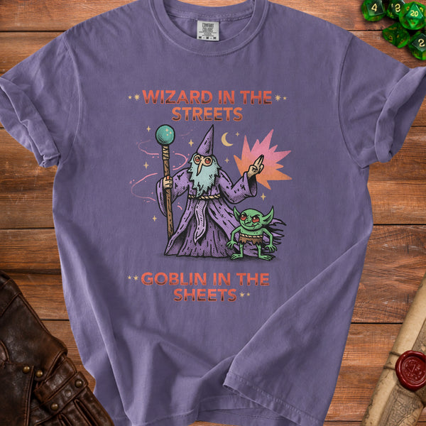 Wizard Goblin T-Shirt in Grape