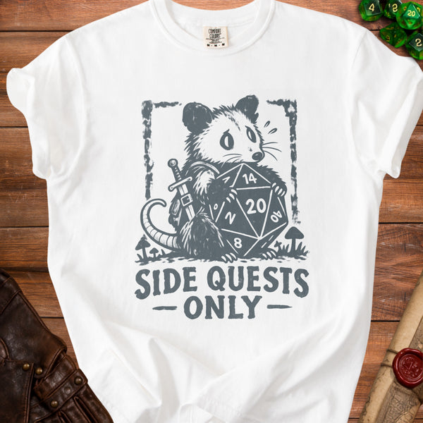 Side Quests T-Shirt in White