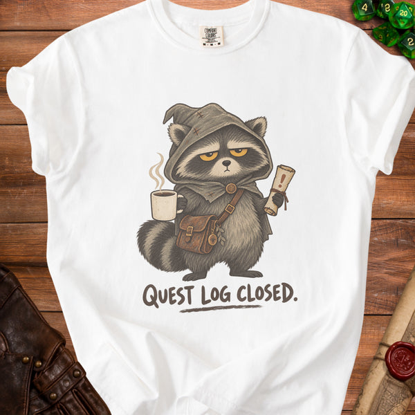 Quest Log T-Shirt in White