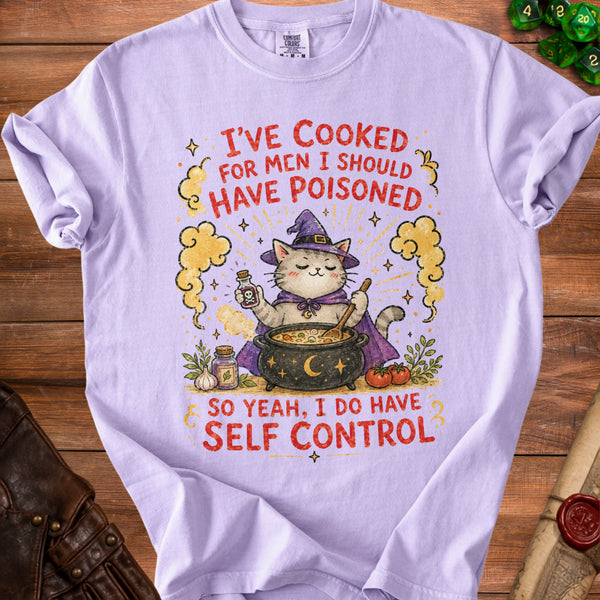 Self Control T-Shirt in Orchid
