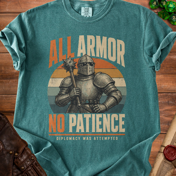 Armored Attitude T-Shirt in Blue Spruce