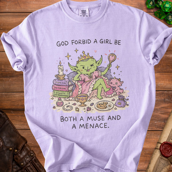 Muse Menace T-Shirt in Orchid