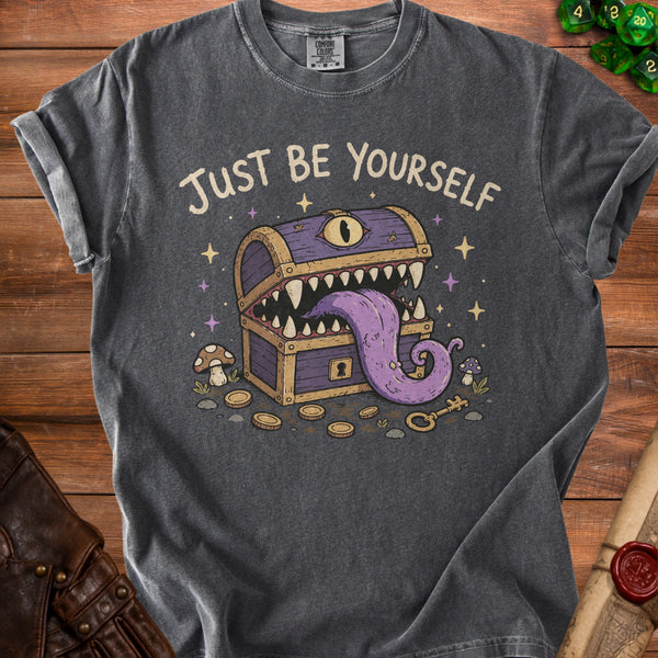 Be Yourself T-Shirt in Pepper