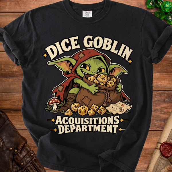 Dice Goblin T-Shirt in Black