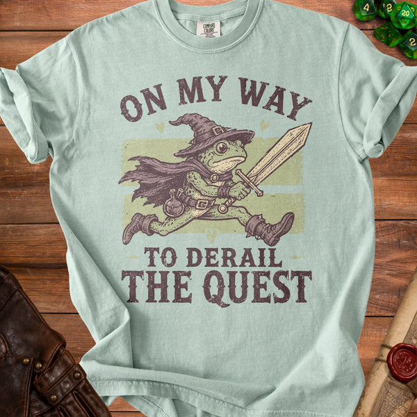 Quest Derailment T-Shirt in Bay