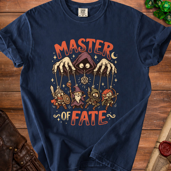 Fate Master Strings of Destiny T-Shirt in True Navy