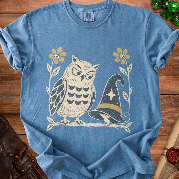 Wizard Mouse T-shirt in Blue Jean