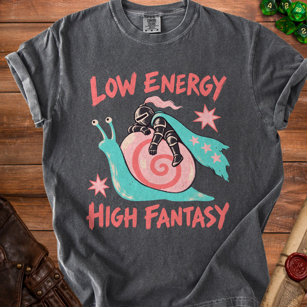 Low Energy T-shirt in Pepper