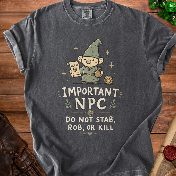 Important NPC T-shirt in Pepper