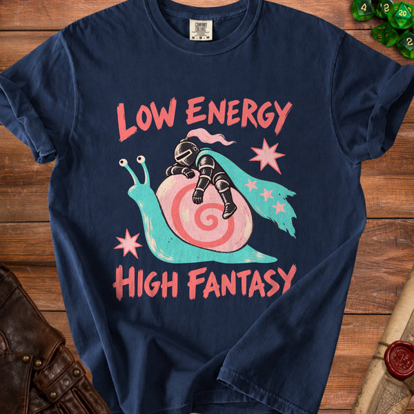 Low Energy T-shirt in True Navy