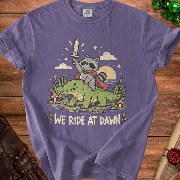 Dawn Rider T-Shirt in Grape