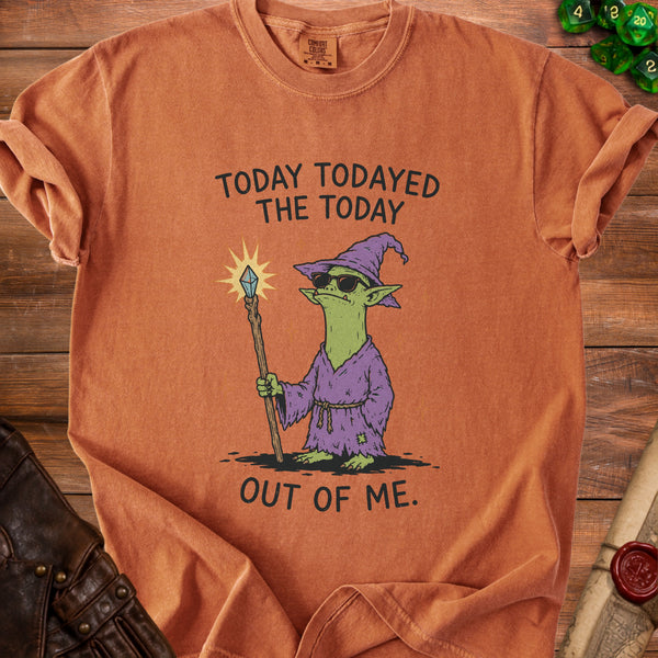 Todayed Wizard T-Shirt in Yam