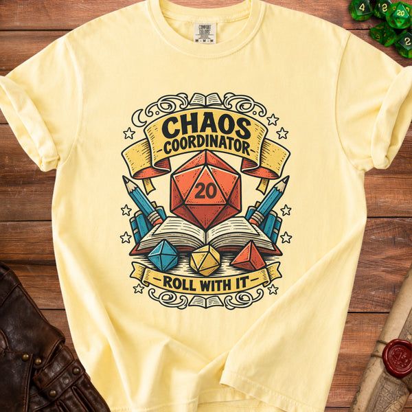 Chaos Coordinator T-Shirt in Butter