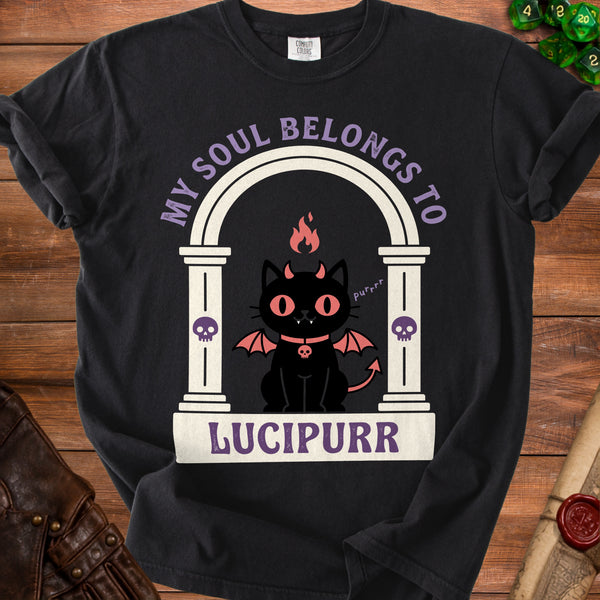Lucipurr T-shirt in Black