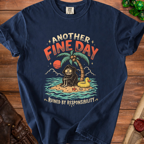 Fine Day T-Shirt in True Navy
