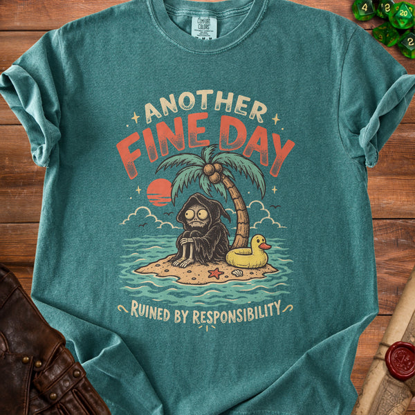 Fine Day T-Shirt in Blue Spruce