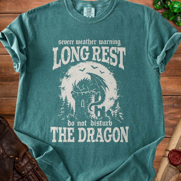 Long Rest Take a Nap T-Shirt in Blue Spruce