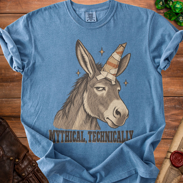 Mythical Donkey T-Shirt in Blue Jean