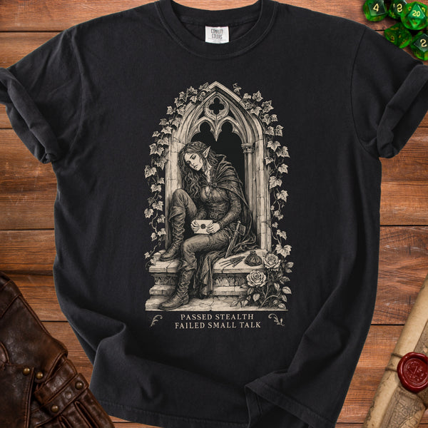 Stealth Rogue T-shirt in Black