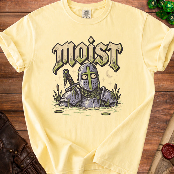 Moist Knight T-Shirt in Butter