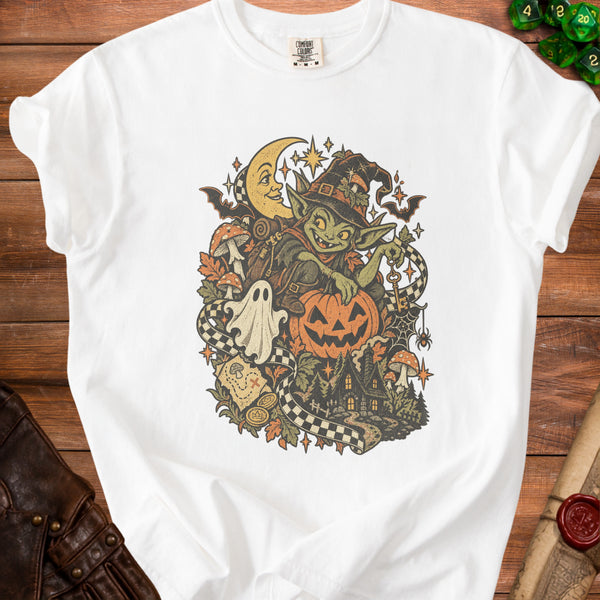 Goblin Witch T-Shirt in White