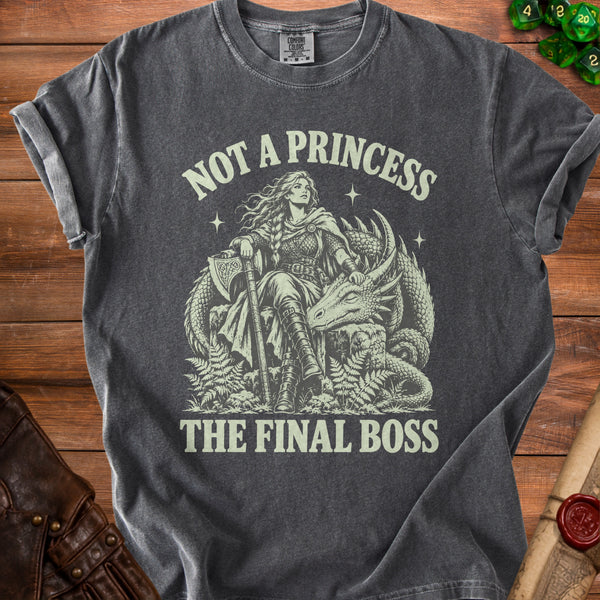 Final Boss T-Shirt in Pepper