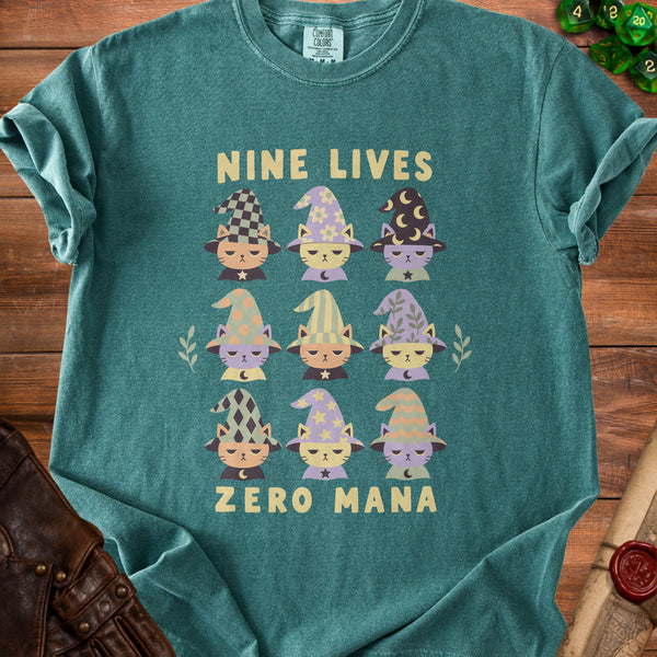 Zero Mana T-Shirt in Blue Spruce