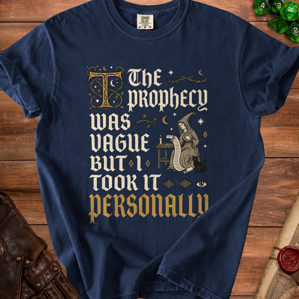 Prophecy Personal T-Shirt in True Navy