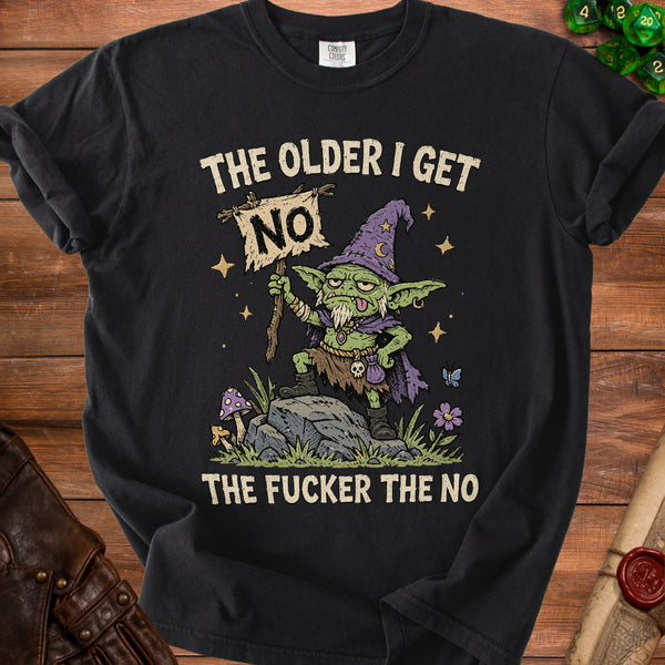 Grumpy Goblin T-Shirt in Black