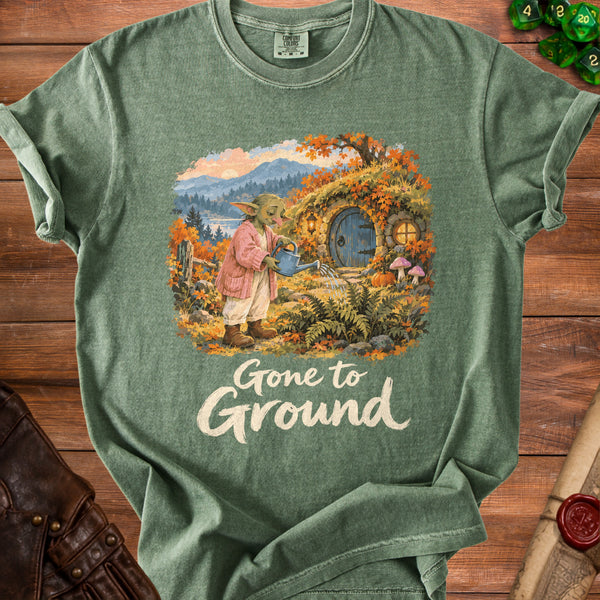 Gone to Ground T-Shirt in Moss