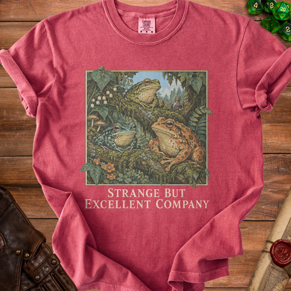 Excellent Company T-Shirt in Crimson