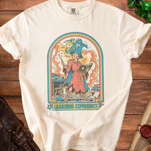 Learning Experience T-Shirt in Ivory
