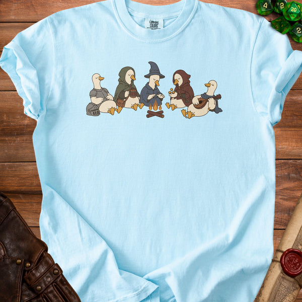 Dungeon Ducks T-Shirt in Chambray