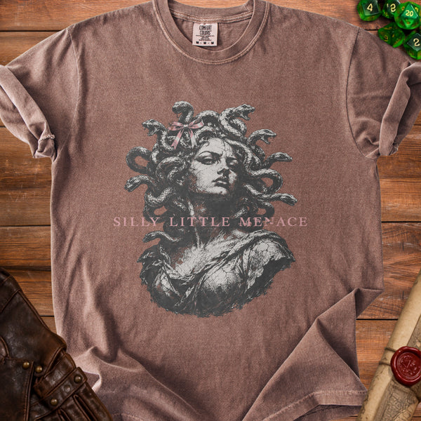 Medusa Menace T-Shirt in Espresso