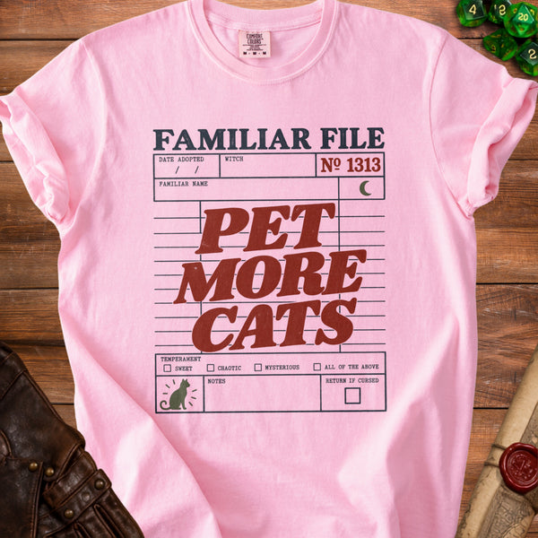 Familiar File T-Shirt in Blossom