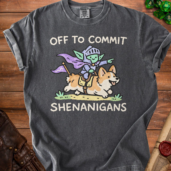 Goblin Shenanigans T-Shirt in Pepper