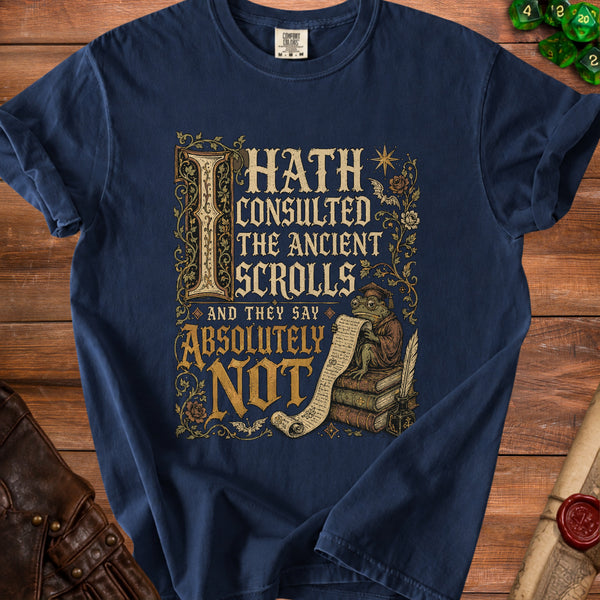 Sarcastic Frog T-shirt in True Navy