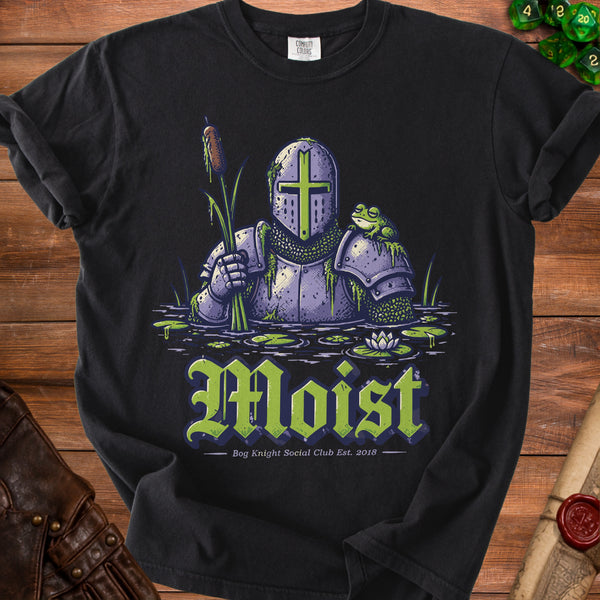 Bog Knight T-Shirt in Black