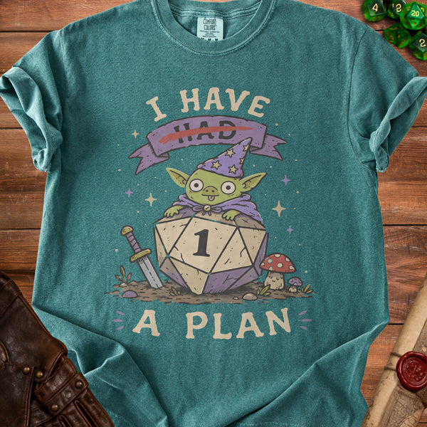 Goblin Wizard T-Shirt in Blue Spruce