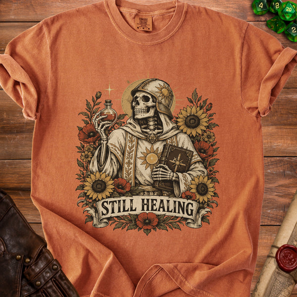 Still Healing T-Shirt in Yam