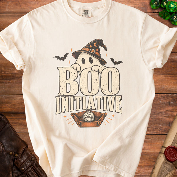 Boo Initiative T-Shirt in Ivory
